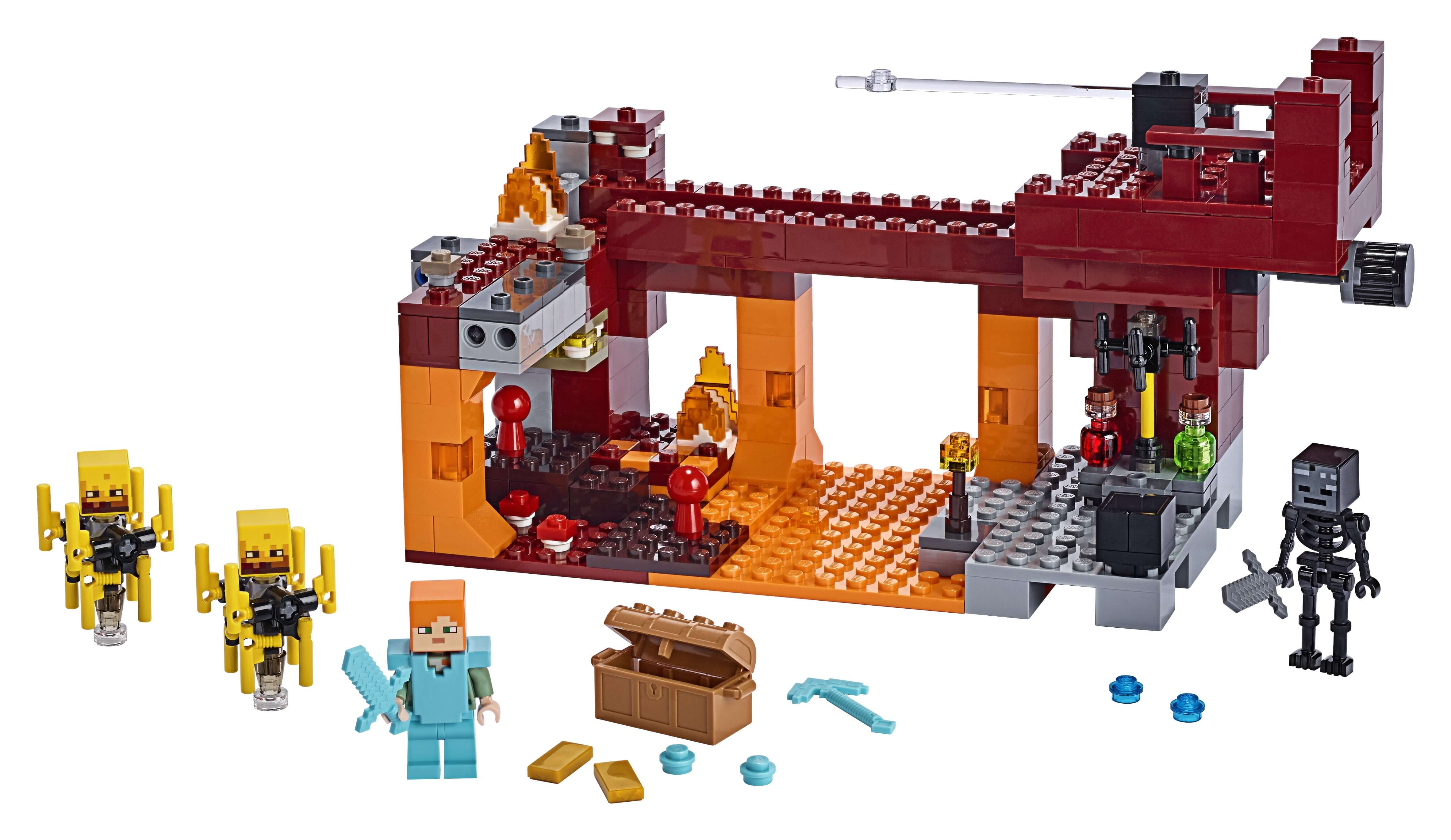 LEGO® Minecraft The Blaze Bridge Building Set 21154