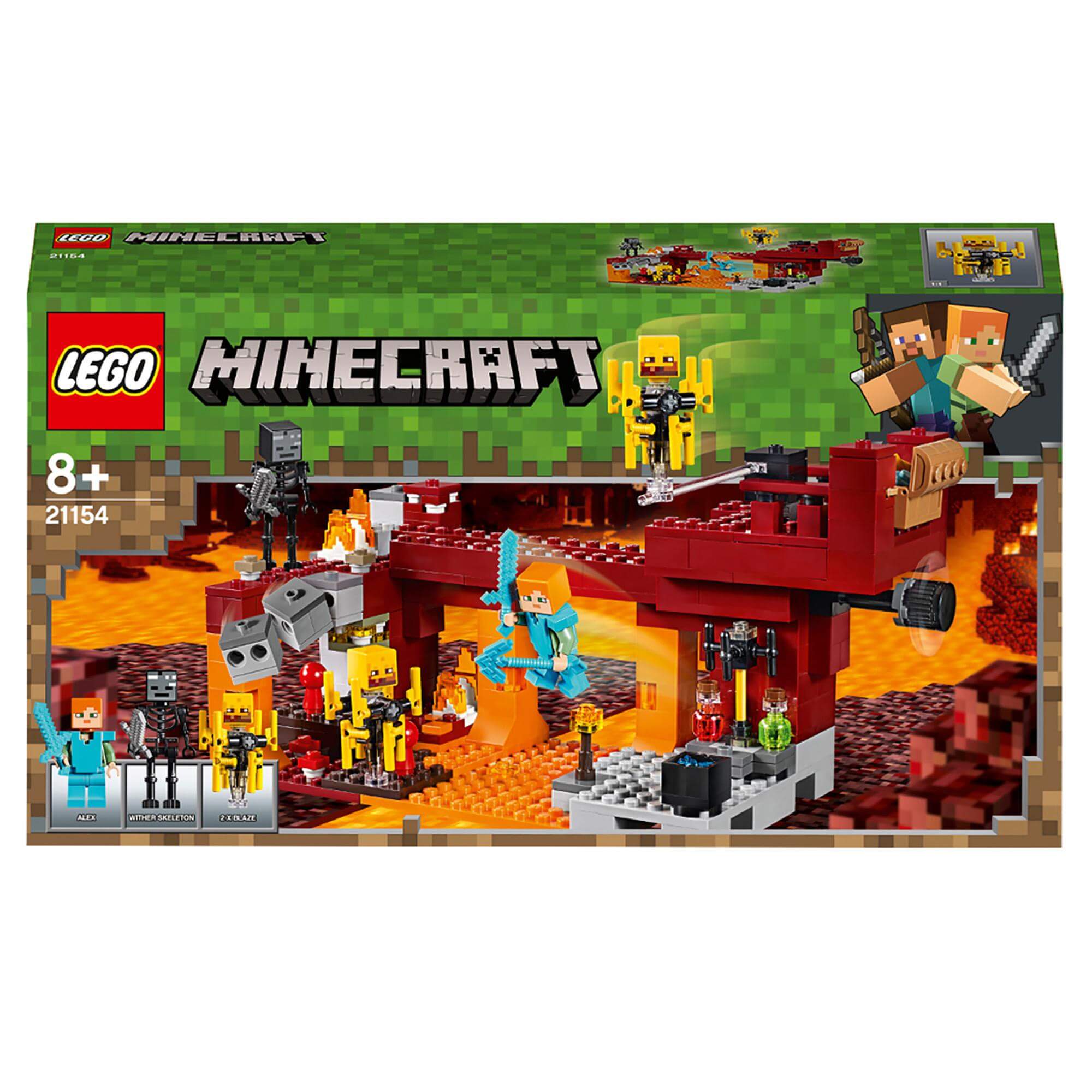 LEGO® Minecraft The Blaze Bridge Building Set 21154
