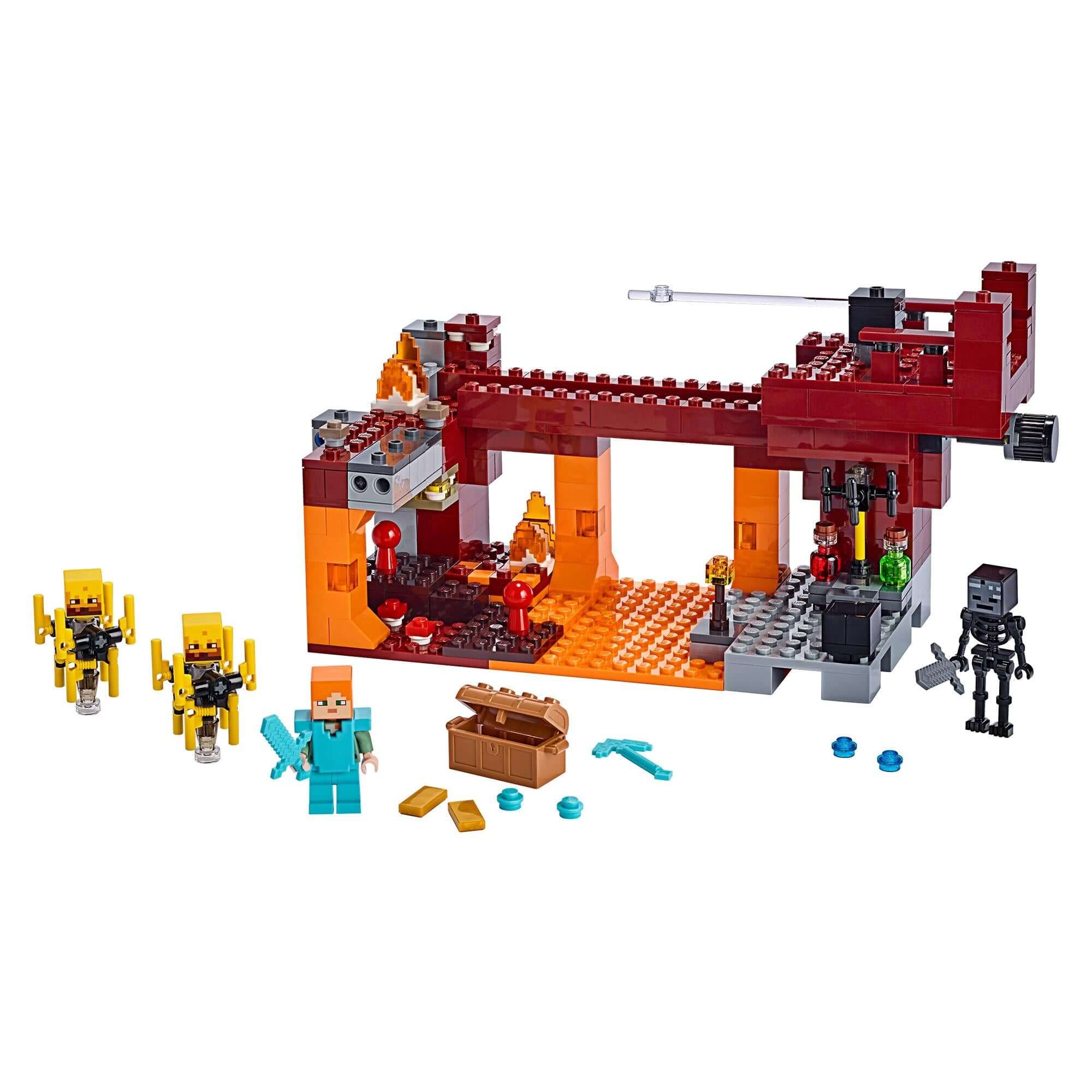 LEGO® Minecraft The Blaze Bridge Building Set 21154