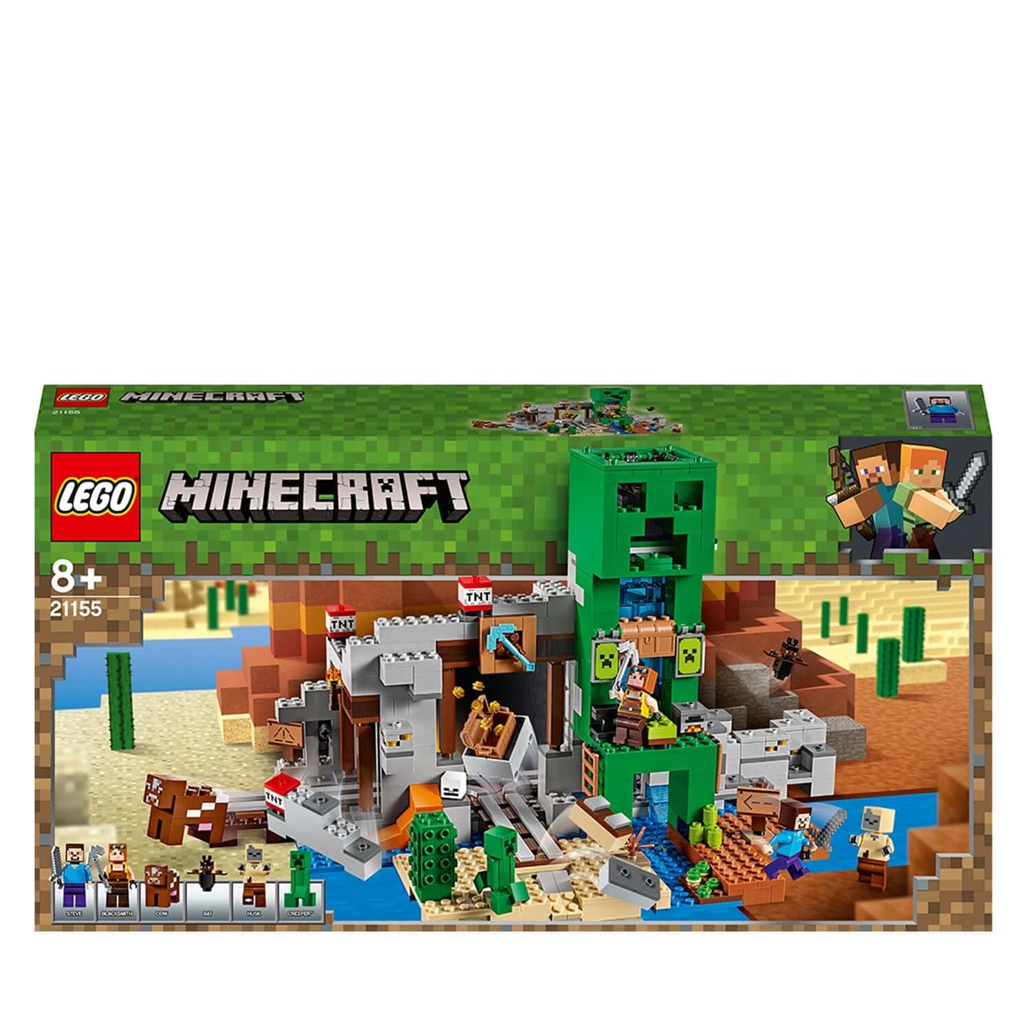 LEGO® Minecraft The Creeper Mine Building Set 21155