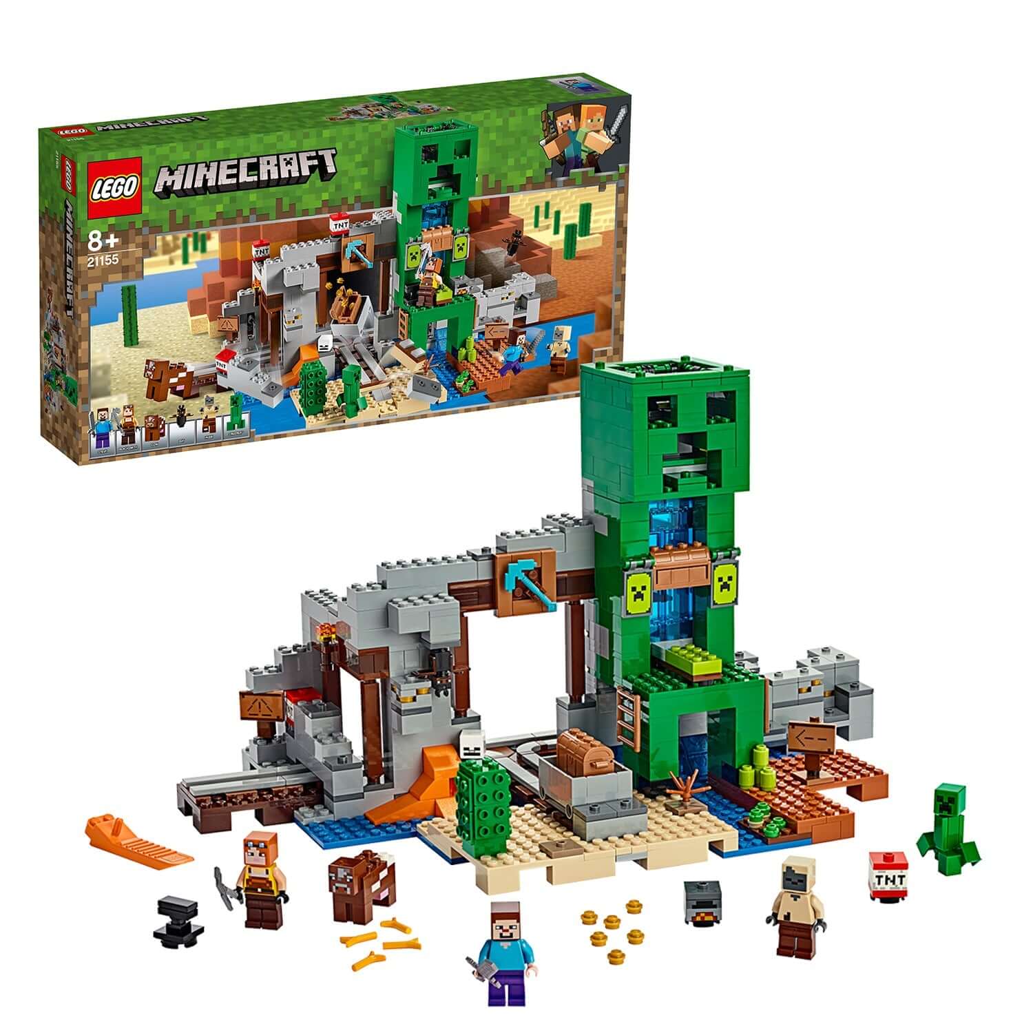 LEGO® Minecraft The Creeper Mine Building Set 21155
