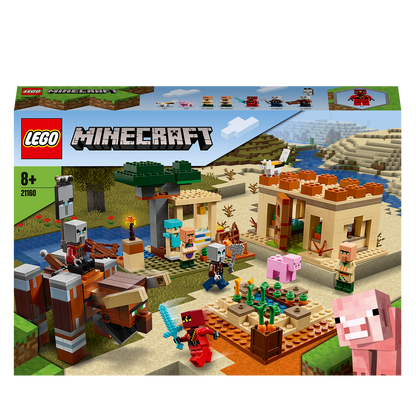 LEGO® Minecraft The Illager Raid Building Set 21160
