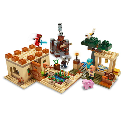 LEGO® Minecraft The Illager Raid Building Set 21160