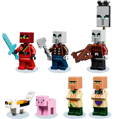 LEGO® Minecraft The Illager Raid Building Set 21160