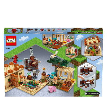LEGO® Minecraft The Illager Raid Building Set 21160