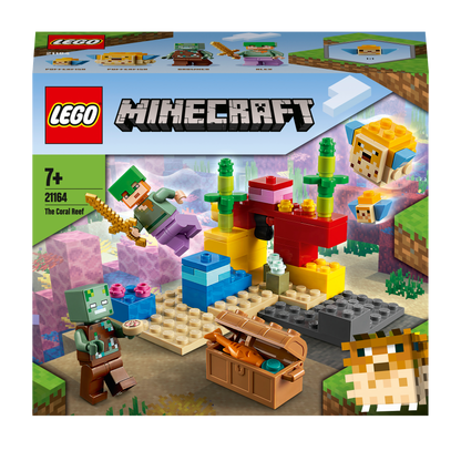 LEGO® Minecraft The Coral Reef Building Set 21164