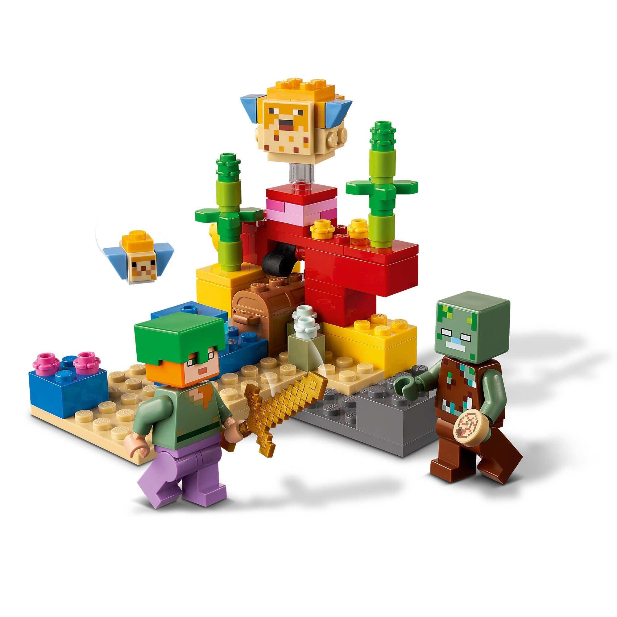 LEGO® Minecraft The Coral Reef Building Set 21164