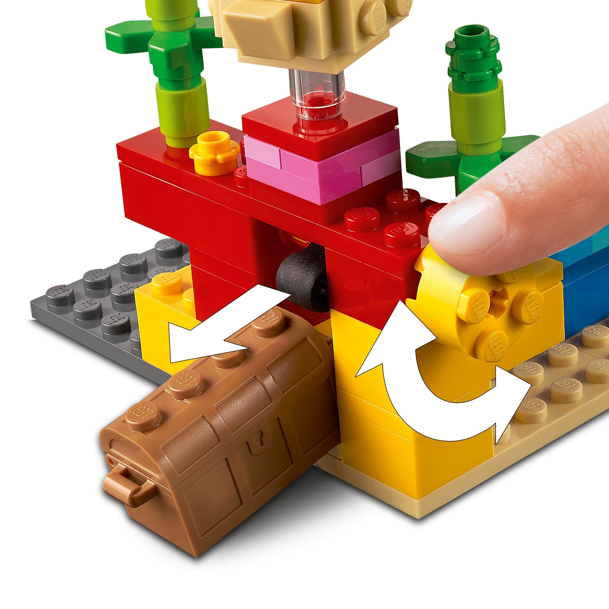 LEGO® Minecraft The Coral Reef Building Set 21164