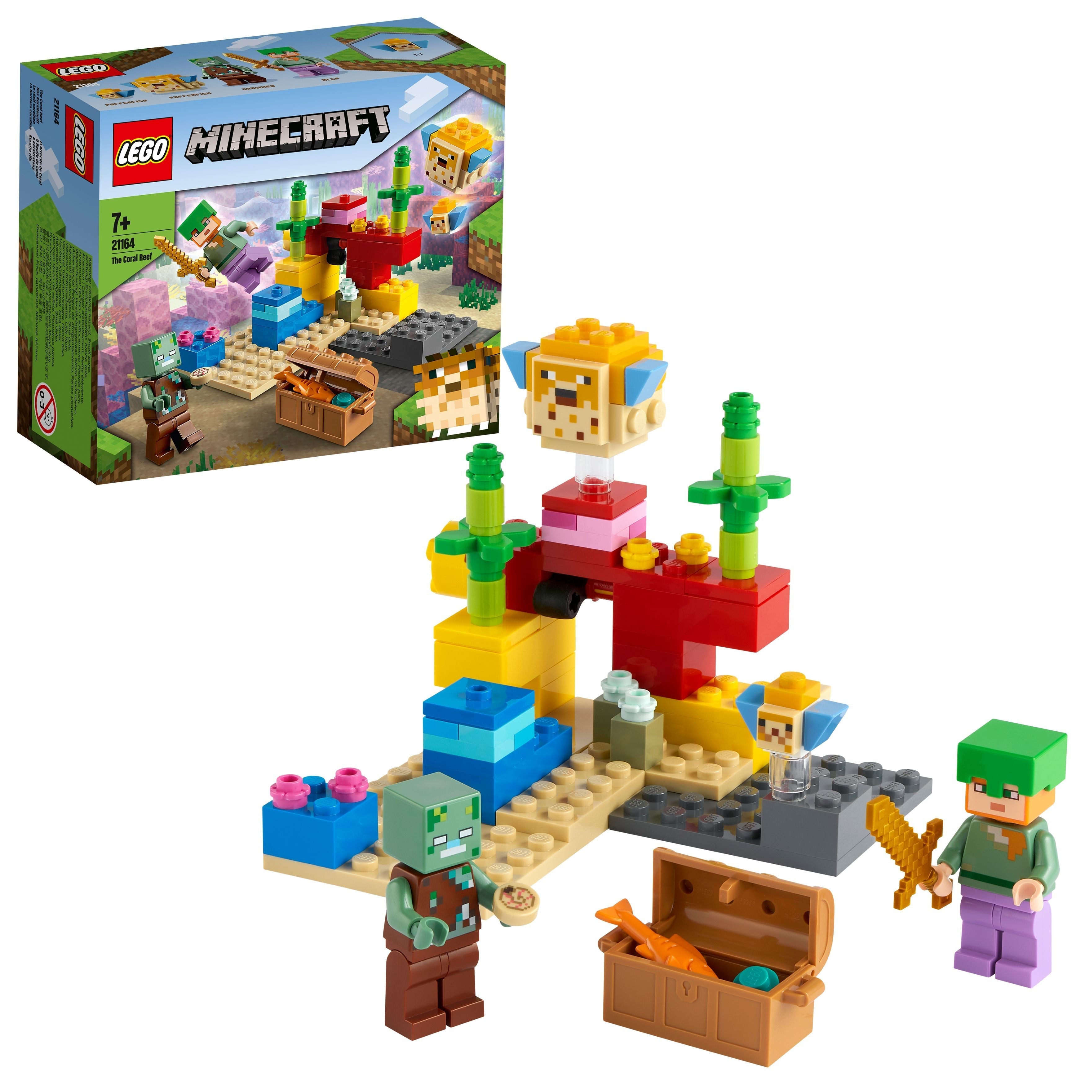 LEGO® Minecraft The Coral Reef Building Set 21164