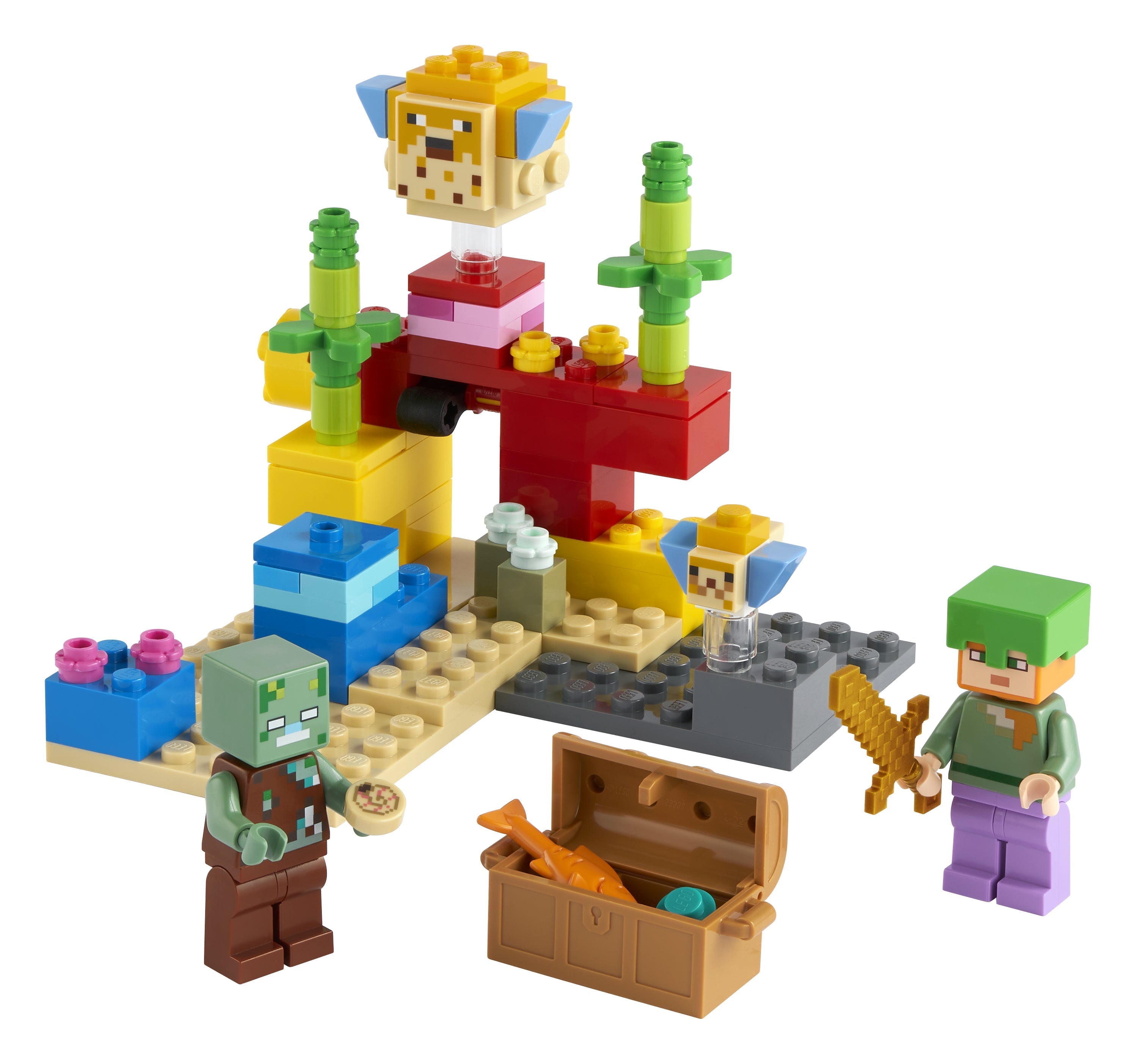LEGO® Minecraft The Coral Reef Building Set 21164
