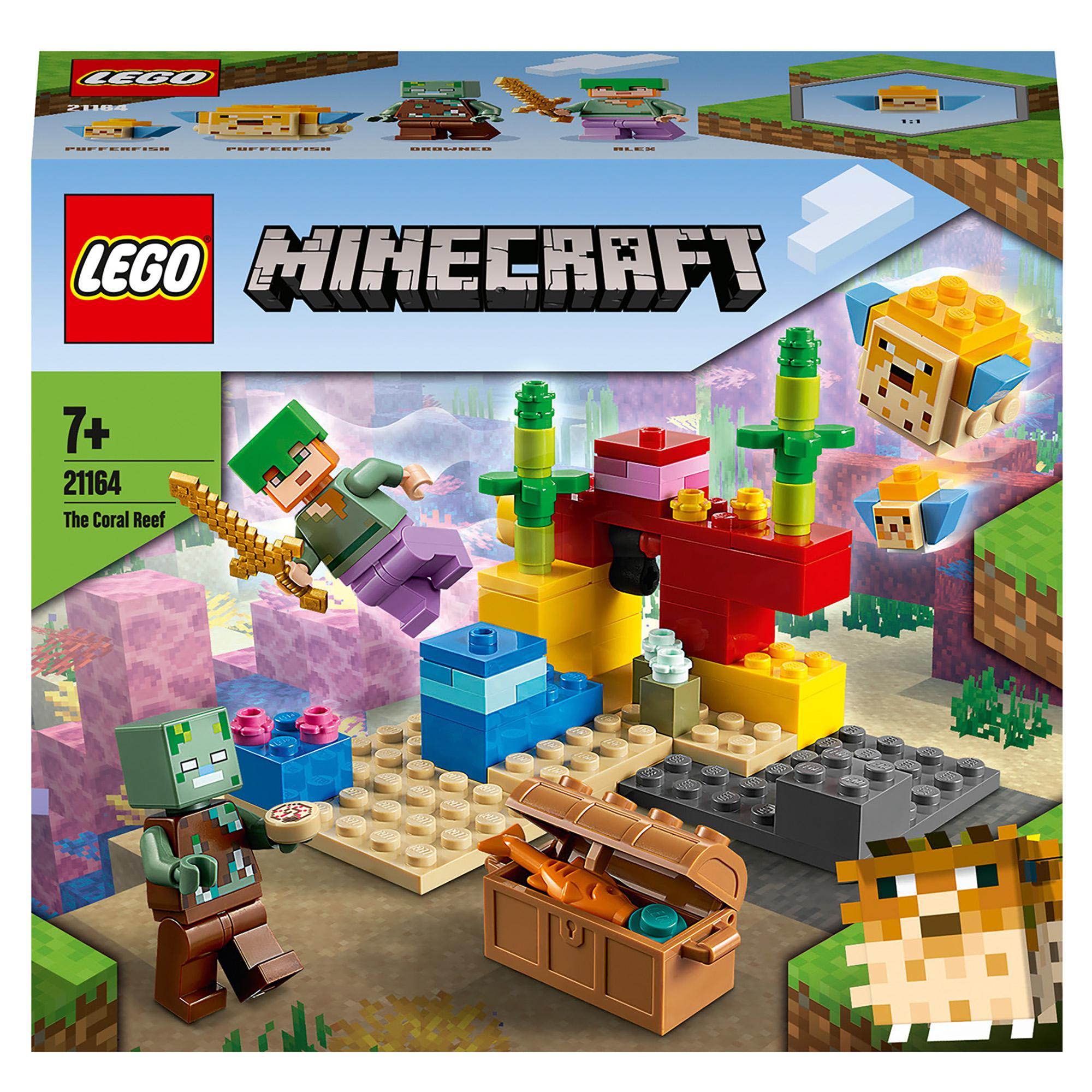 LEGO® Minecraft The Coral Reef Building Set 21164