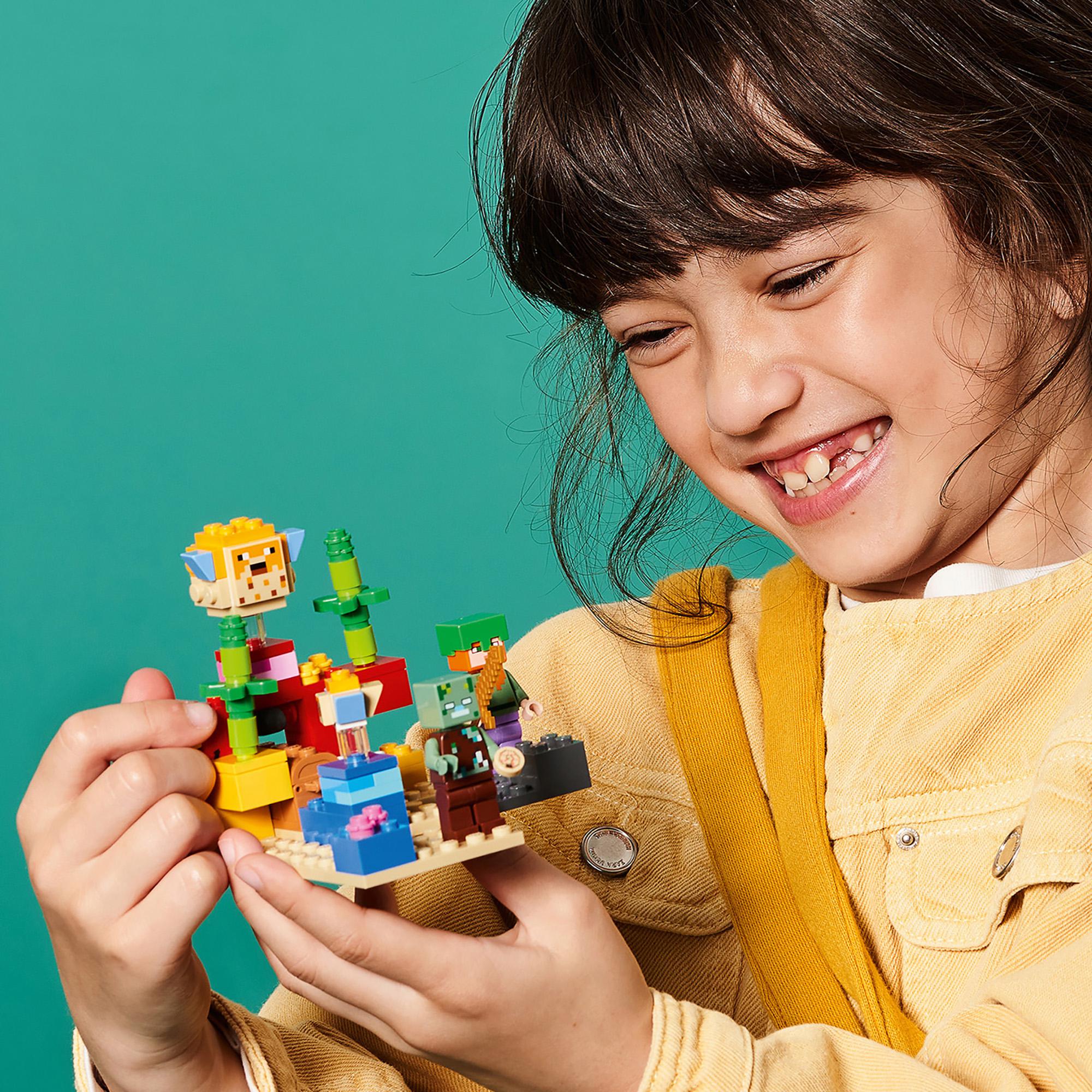LEGO® Minecraft The Coral Reef Building Set 21164