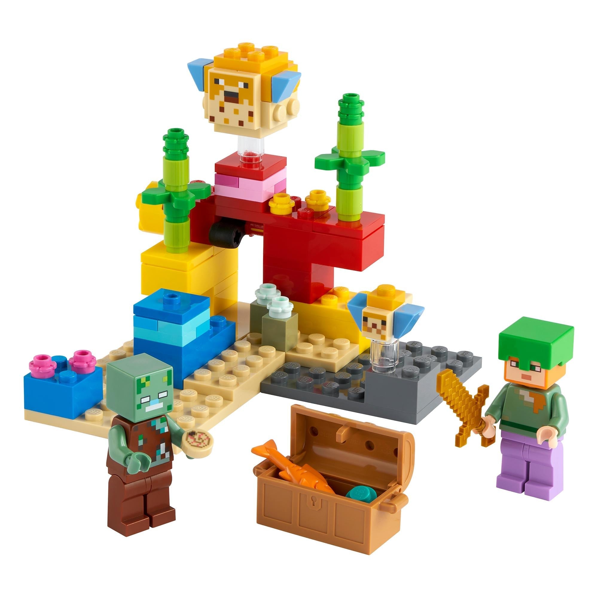 LEGO® Minecraft The Coral Reef Building Set 21164