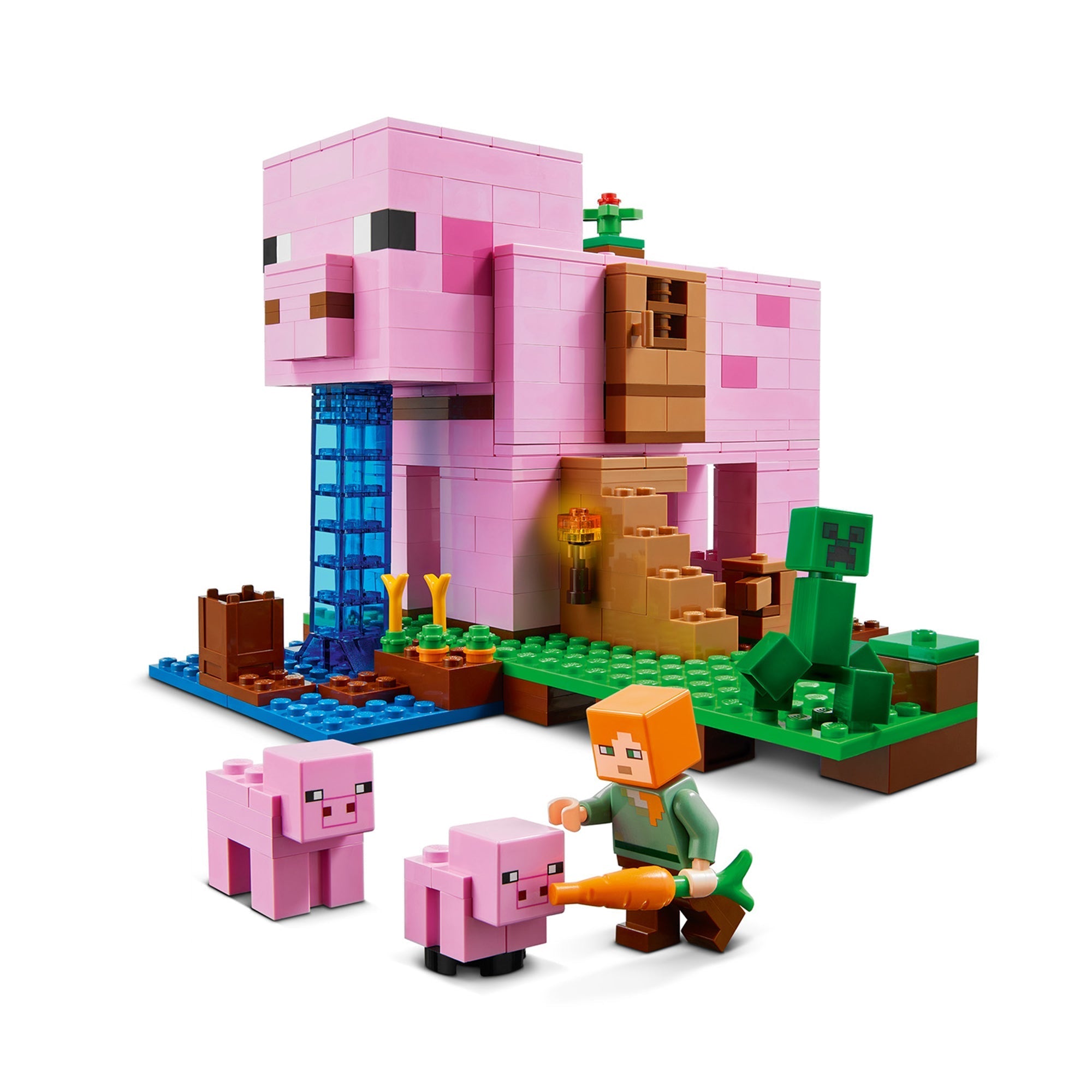LEGO® Minecraft The Pig House Toy & Figures 21170