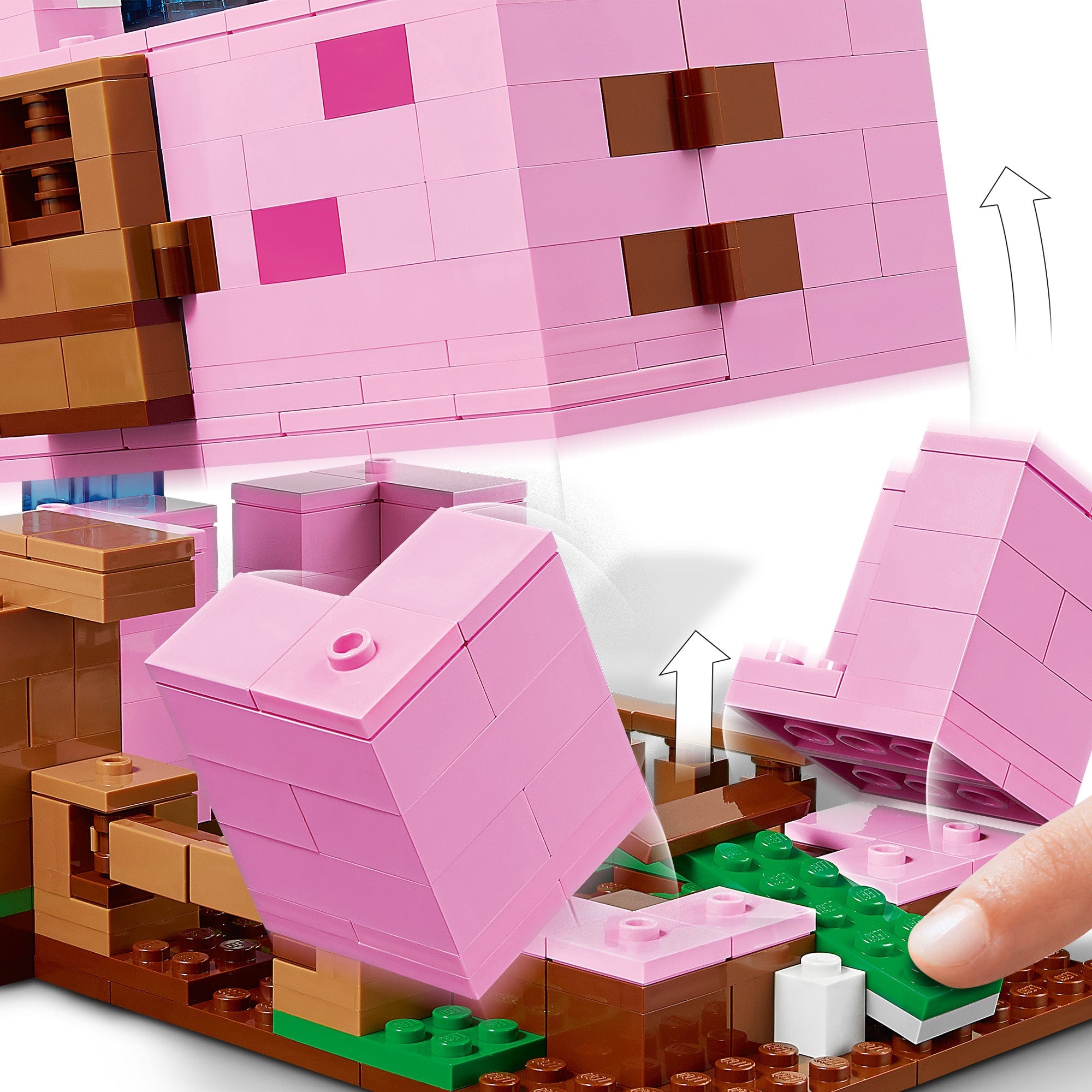 LEGO® Minecraft The Pig House Toy & Figures 21170