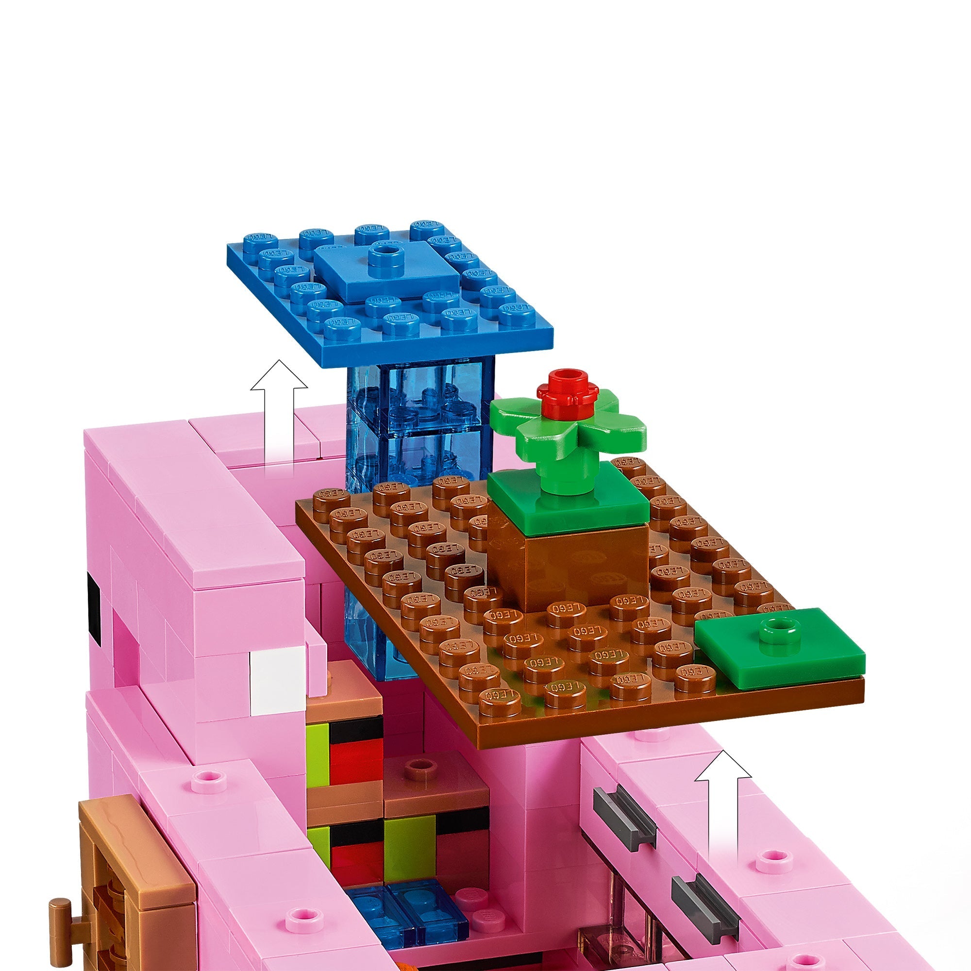 LEGO® Minecraft The Pig House Toy & Figures 21170