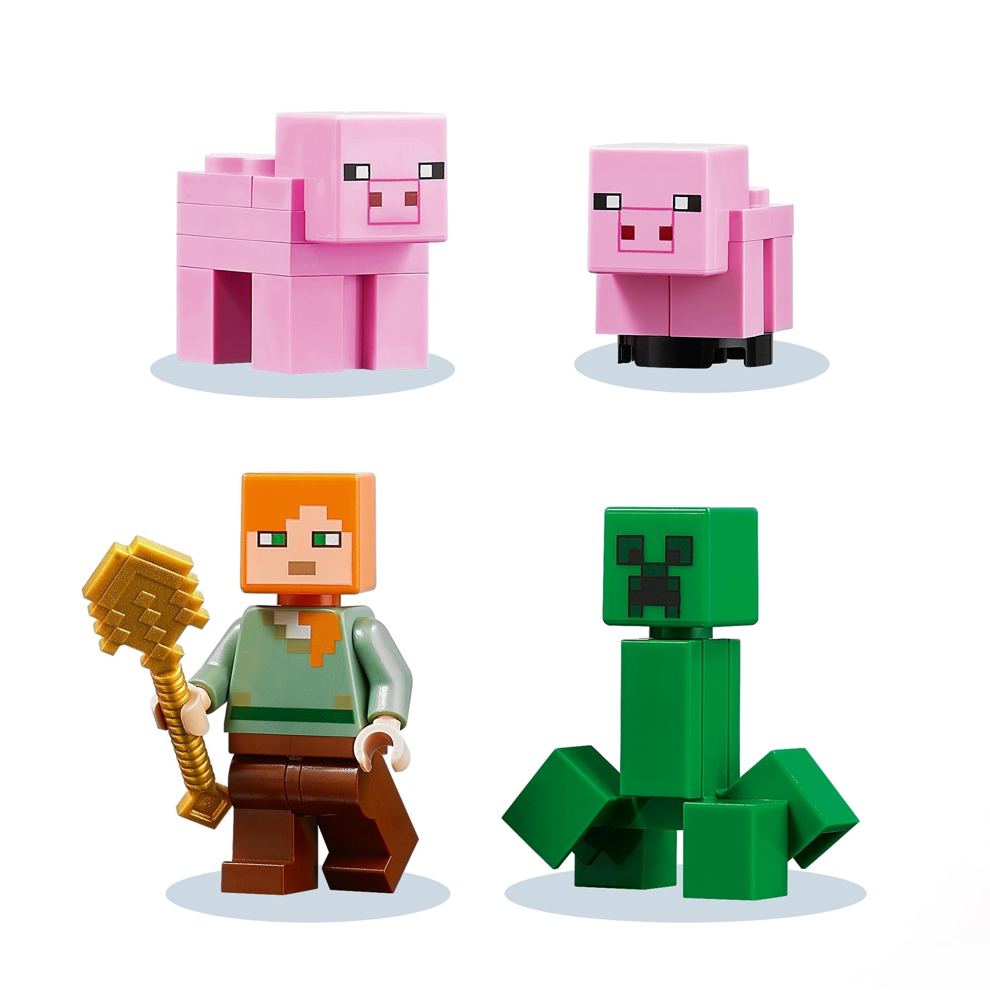 LEGO® Minecraft The Pig House Toy & Figures 21170