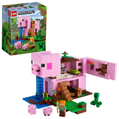 LEGO® Minecraft The Pig House Toy & Figures 21170