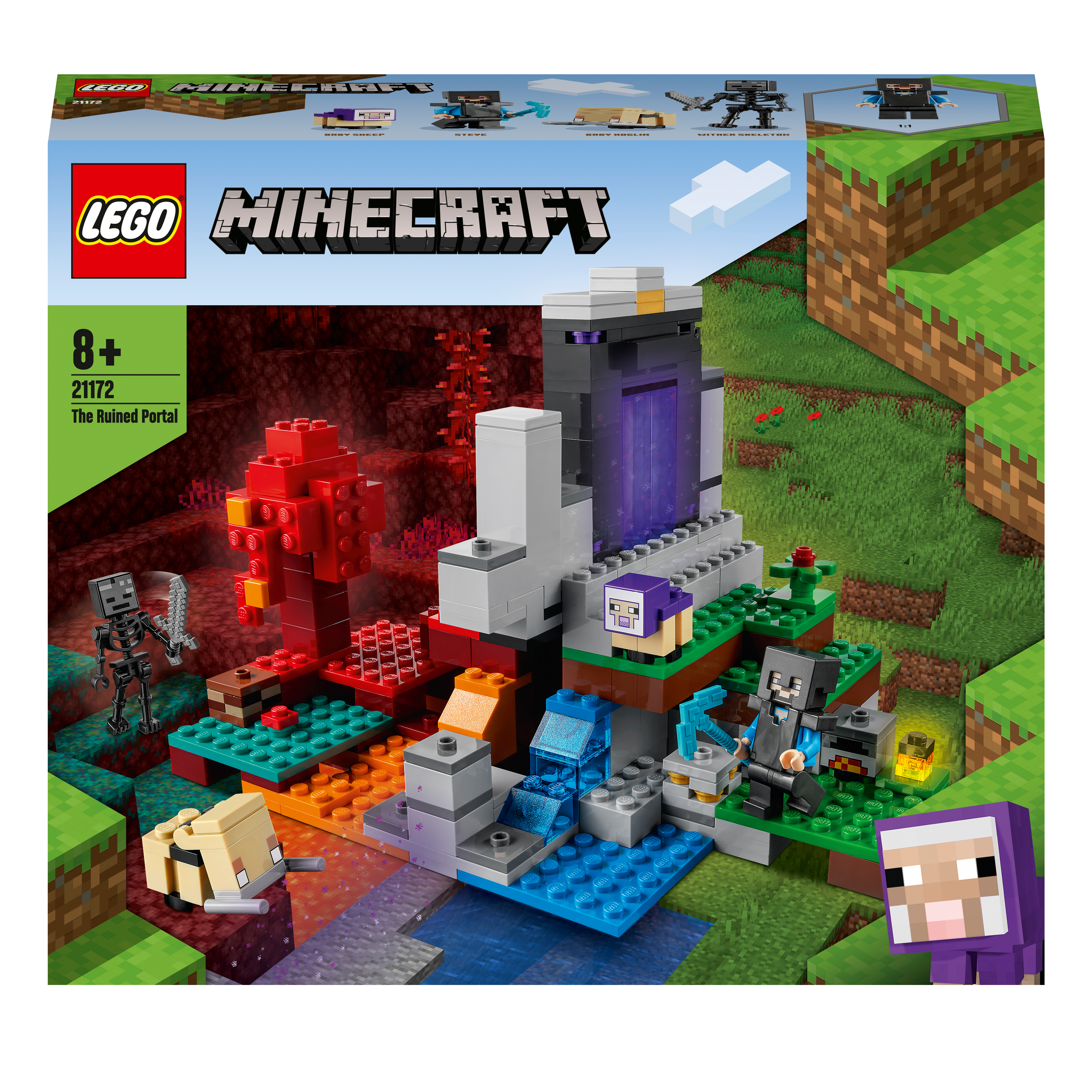LEGO® Minecraft The Ruined Portal Building Set 21172