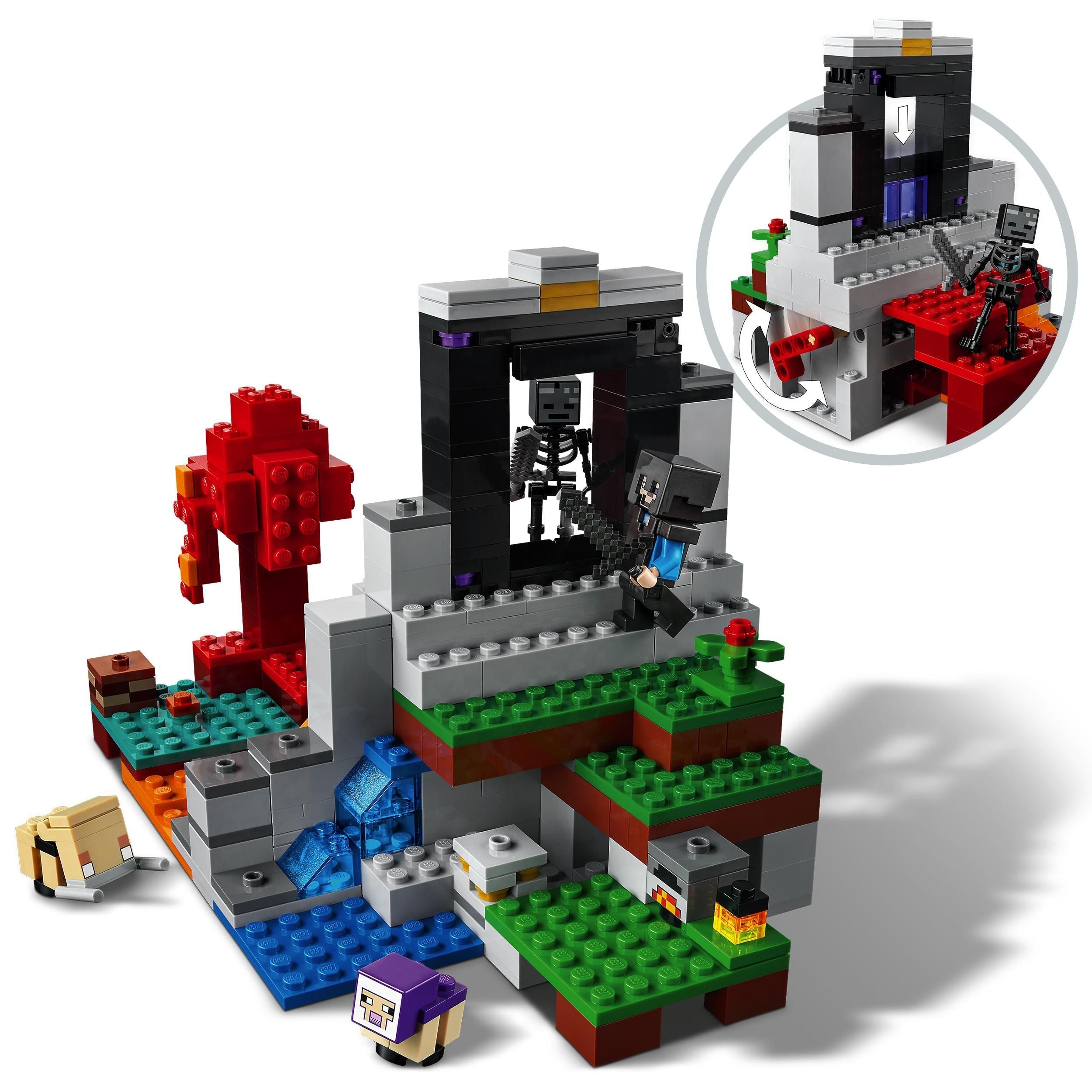 LEGO® Minecraft The Ruined Portal Building Set 21172