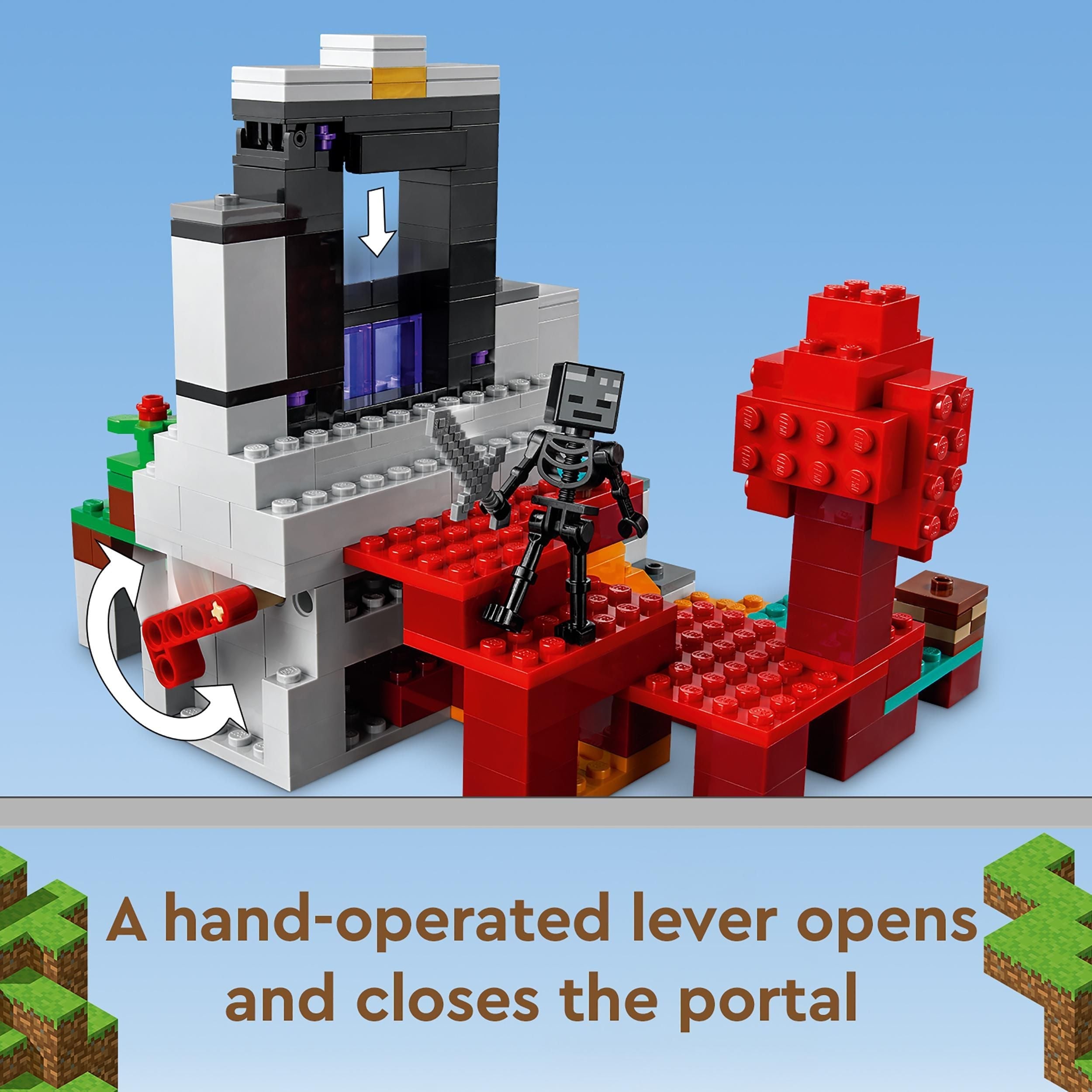 LEGO® Minecraft The Ruined Portal Building Set 21172