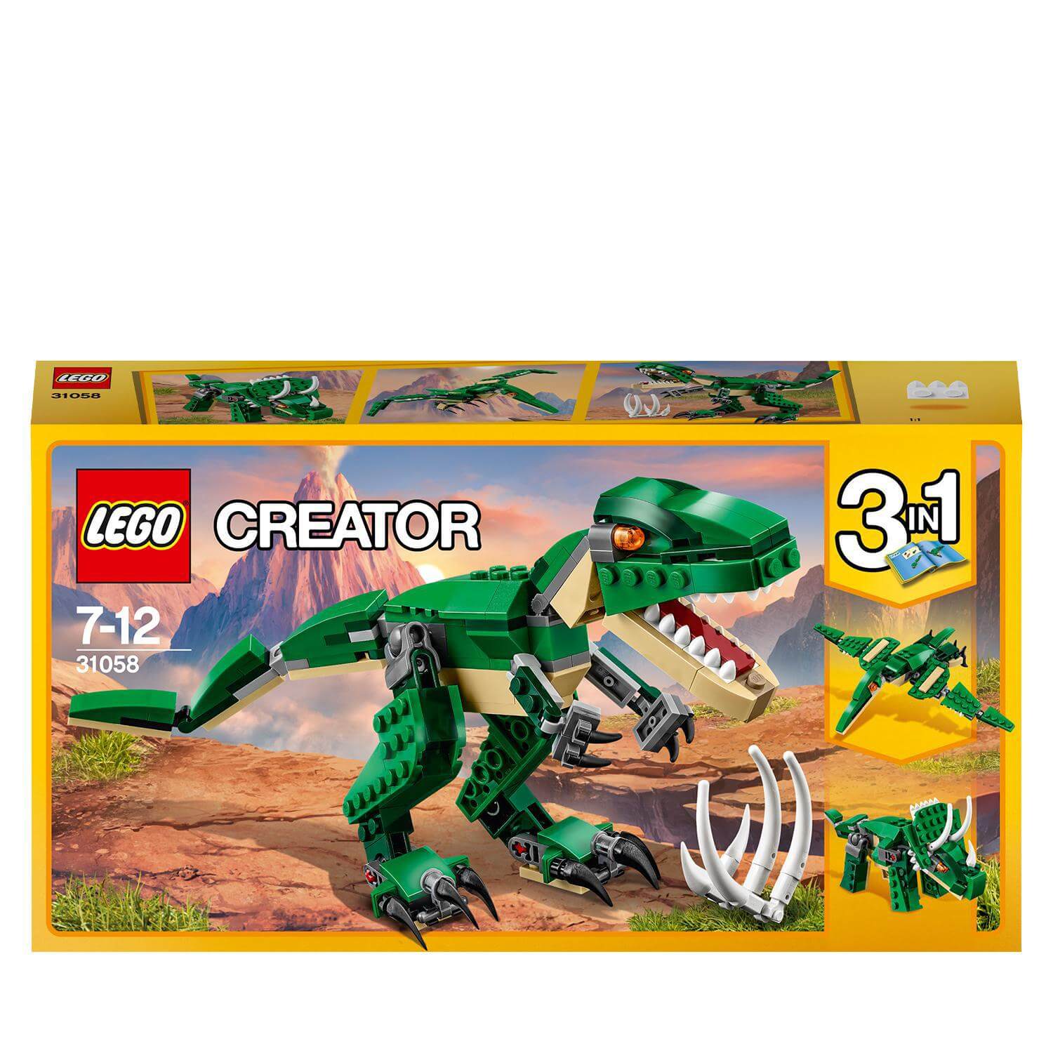 LEGO® Creator 3in1 Mighty Dinosaurs Model Set 31058
