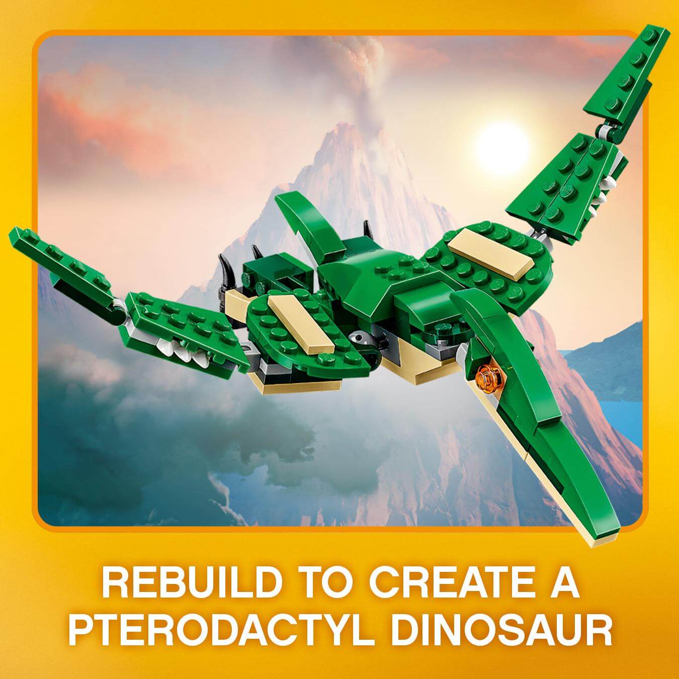 LEGO® Creator 3in1 Mighty Dinosaurs Model Set 31058