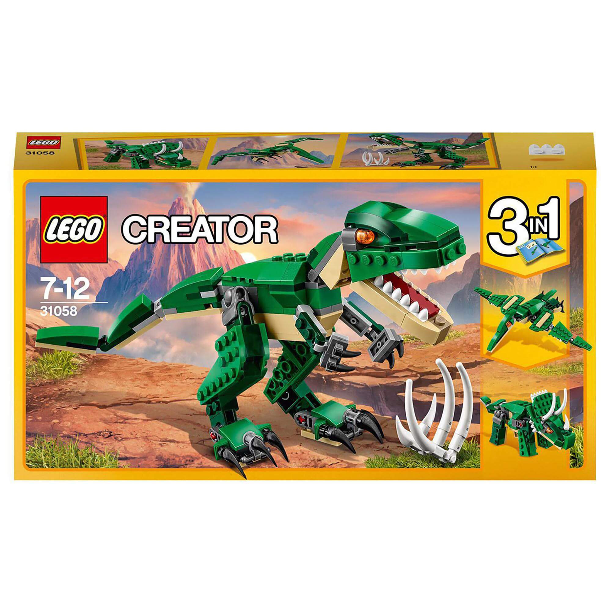LEGO® Creator 3in1 Mighty Dinosaurs Model Set 31058