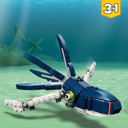 LEGO® Creator 3in1 Deep Sea Creatures Shark Set 31088