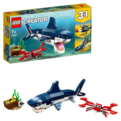 LEGO® Creator 3in1 Deep Sea Creatures Shark Set 31088