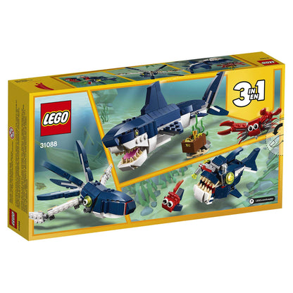 LEGO® Creator 3in1 Deep Sea Creatures Shark Set 31088