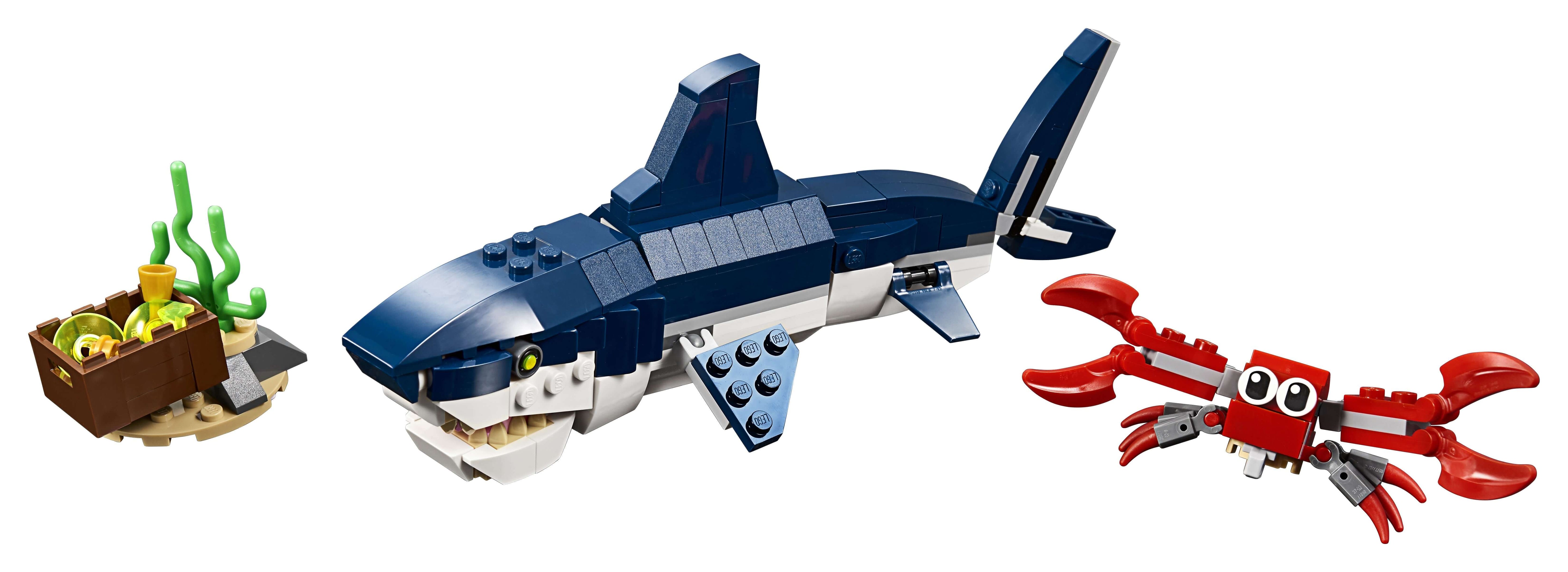 LEGO® Creator 3in1 Deep Sea Creatures Shark Set 31088