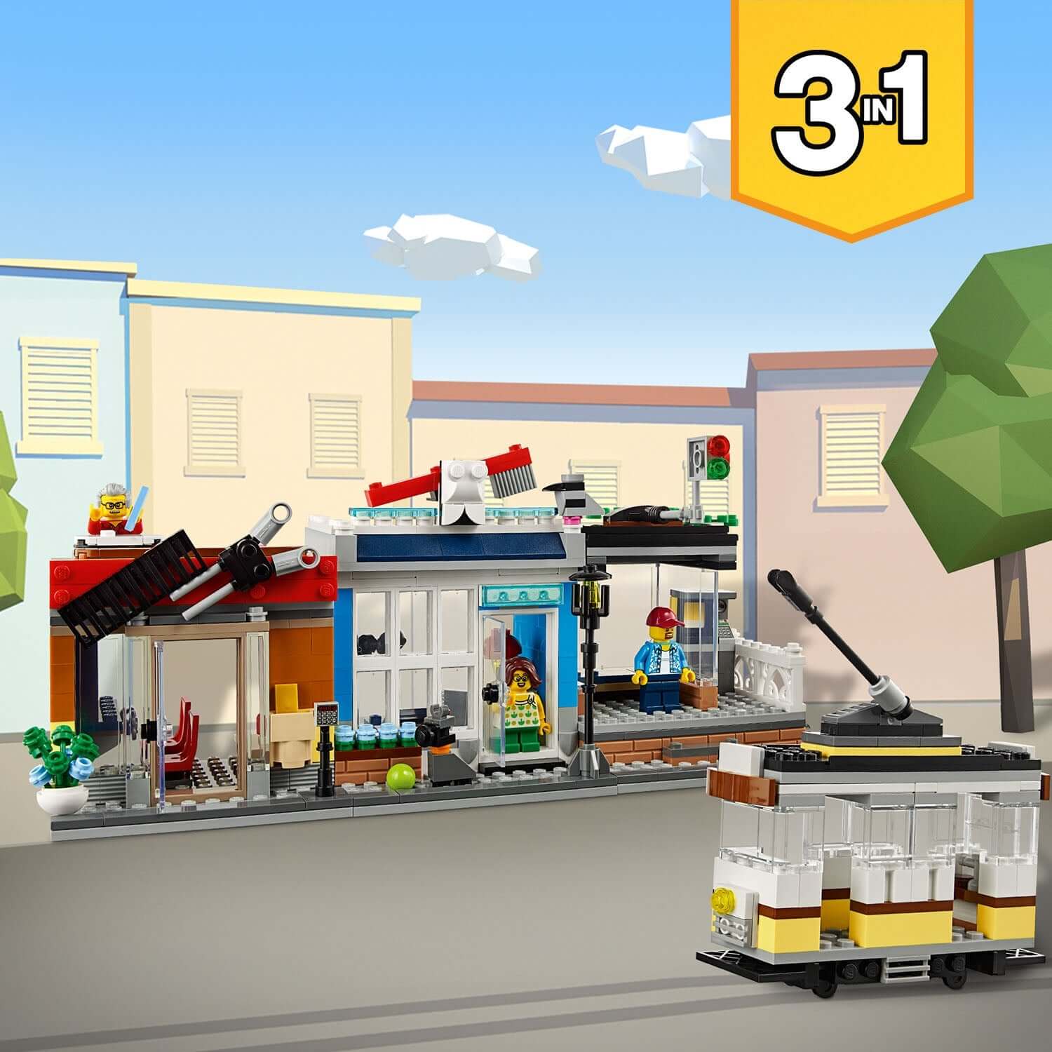 LEGO® Creator 3in1 Townhouse Pet Shop & Café 31097