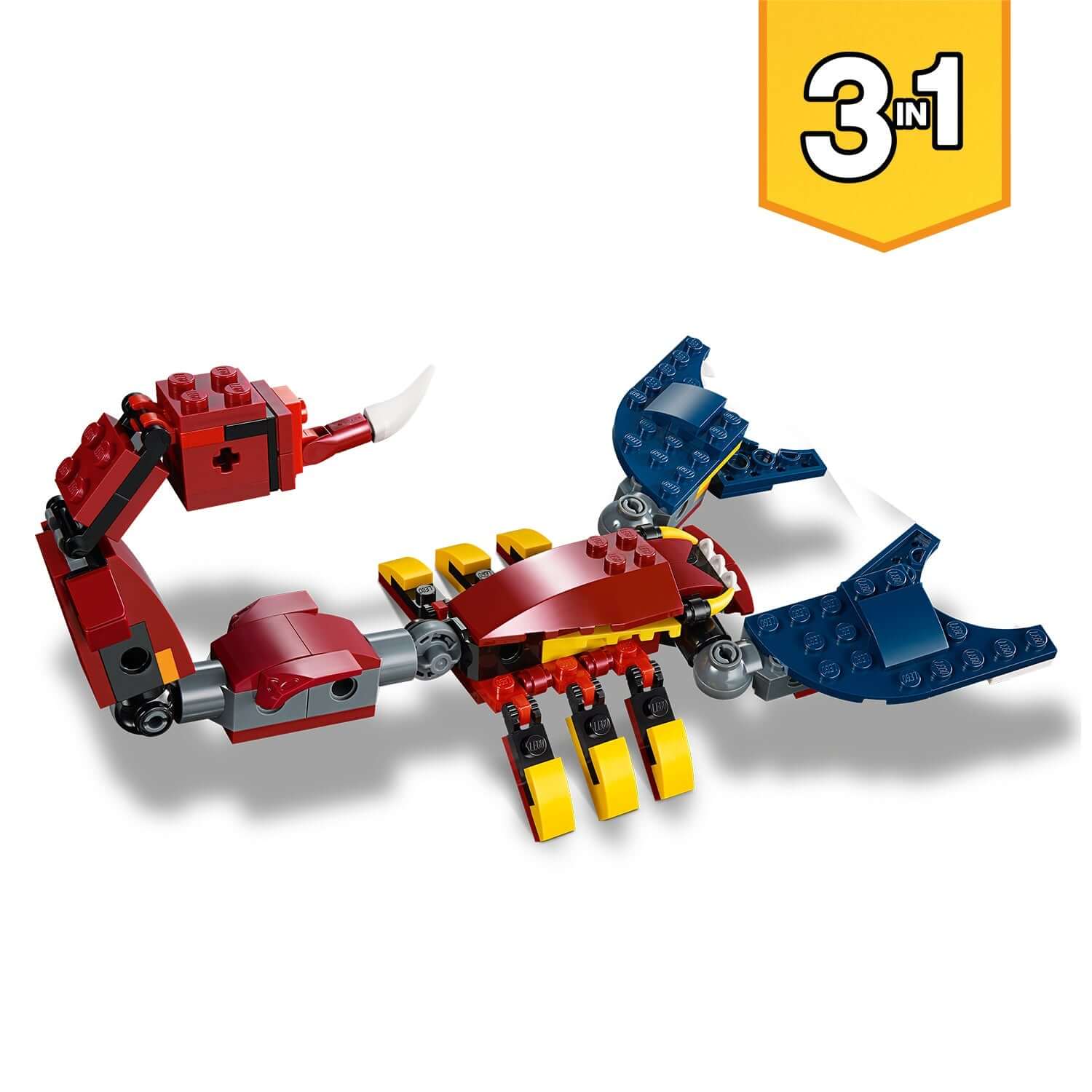 LEGO® Creator 3in1 Fire Dragon Buildable Toy 31102