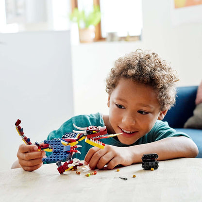 LEGO® Creator 3in1 Fire Dragon Buildable Toy 31102