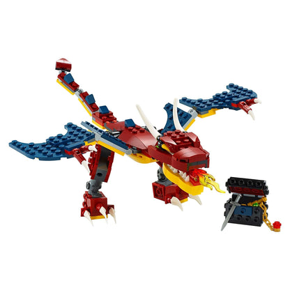 LEGO® Creator 3in1 Fire Dragon Buildable Toy 31102