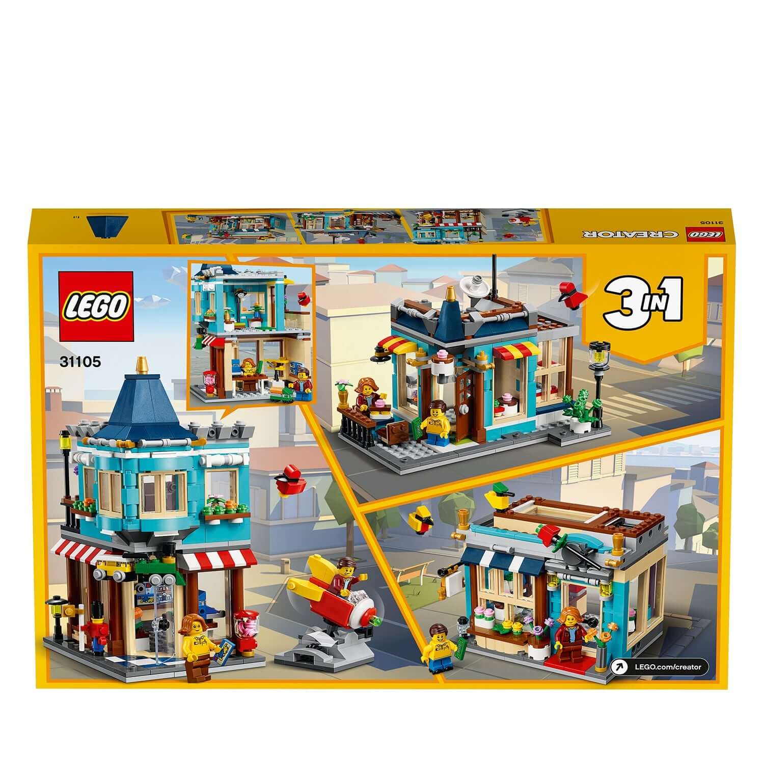 LEGO® Creator 3in1 Townhouse Toy Store Set 31105