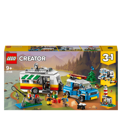LEGO® Creator 3in1 Caravan Family Holiday Set 31108