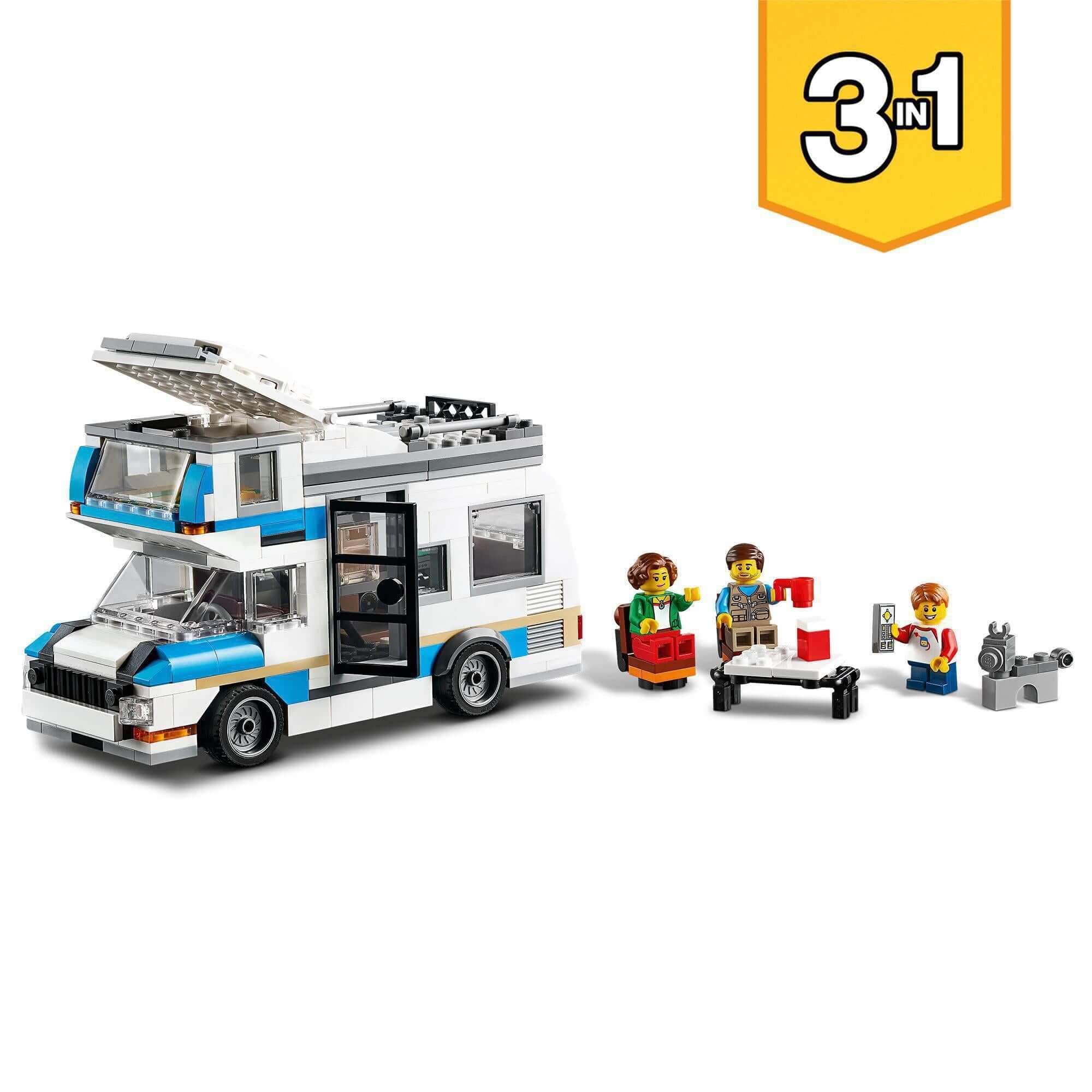 LEGO® Creator 3in1 Caravan Family Holiday Set 31108
