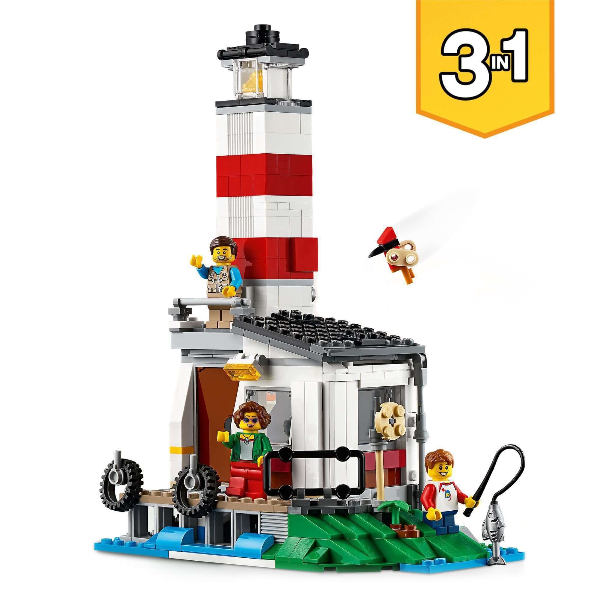 LEGO® Creator 3in1 Caravan Family Holiday Set 31108