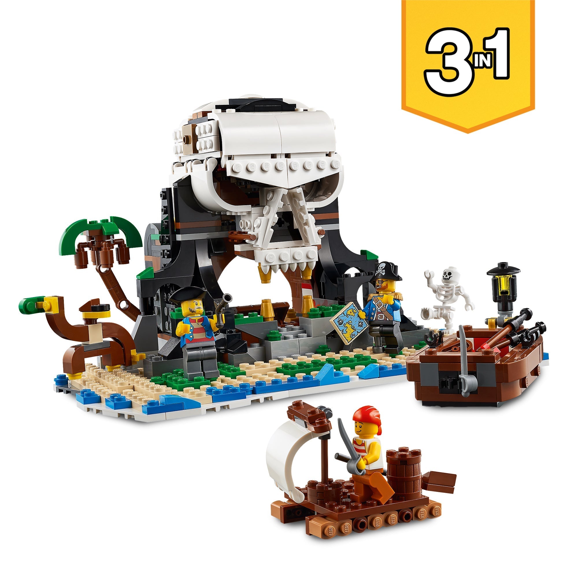 LEGO® Creator 3in1 Pirate Ship Building Set 31109
