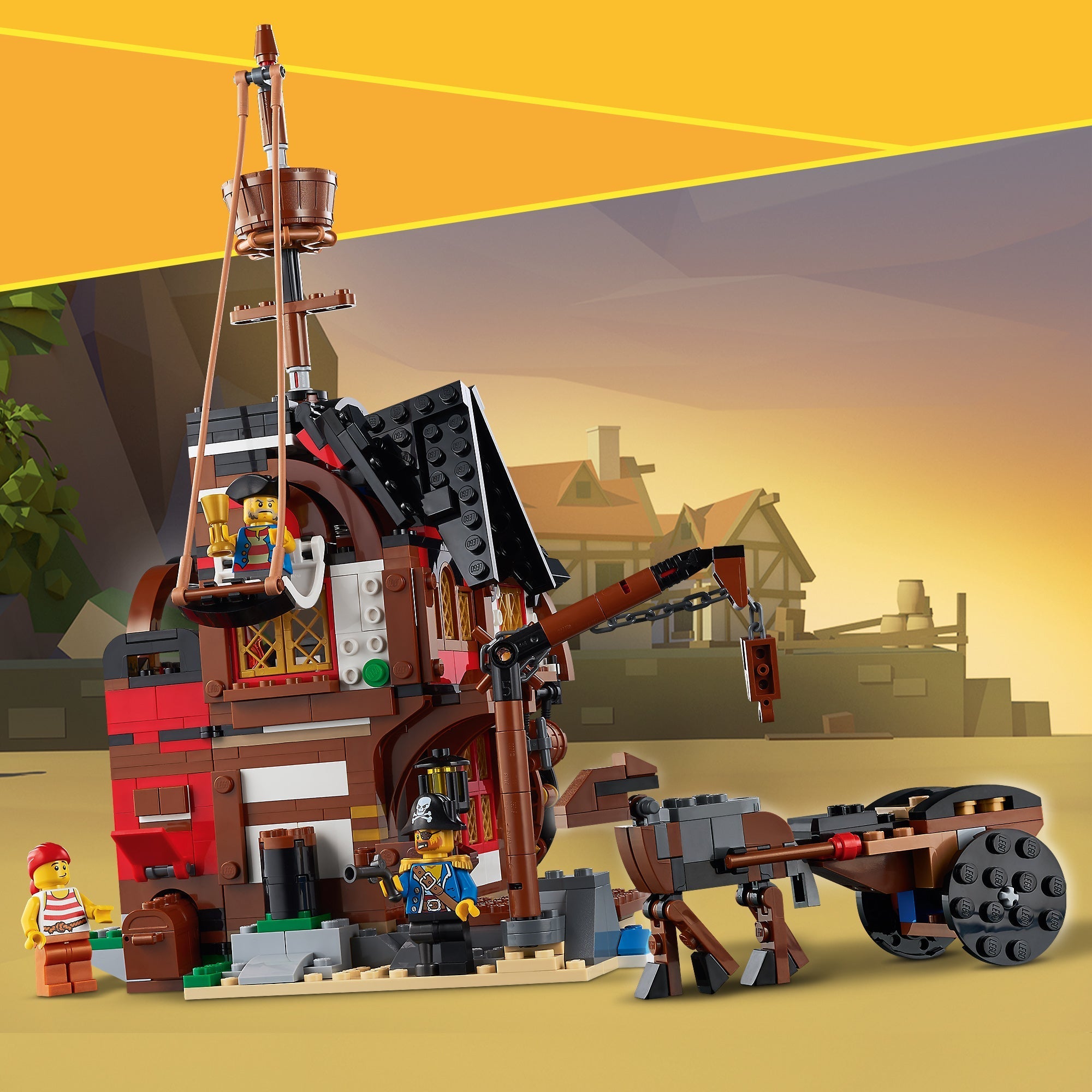 LEGO® Creator 3in1 Pirate Ship Building Set 31109