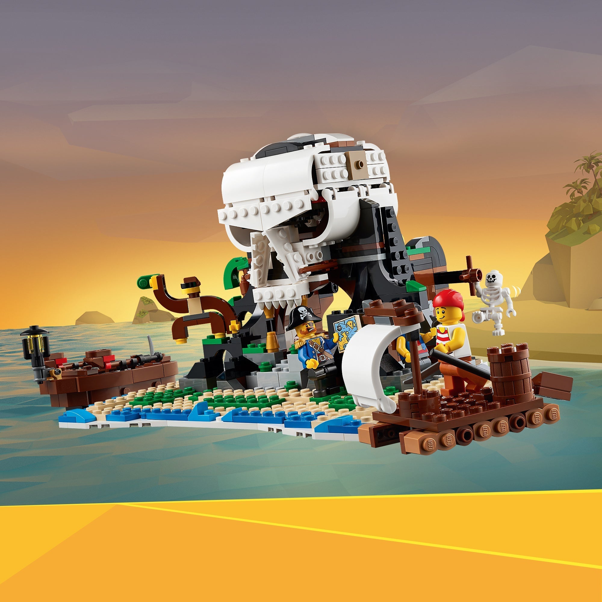 LEGO® Creator 3in1 Pirate Ship Building Set 31109