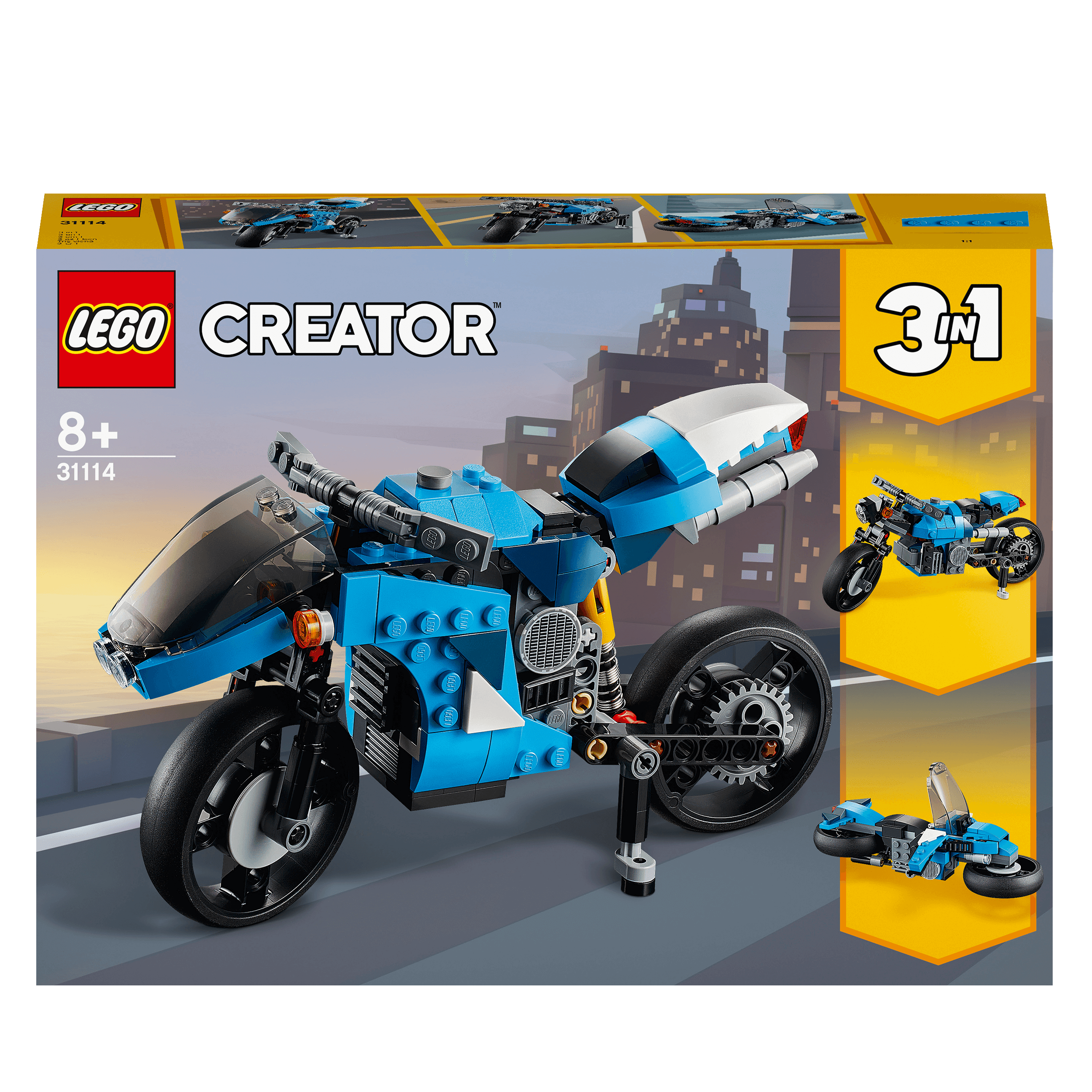 LEGO® Creator 3 in 1 Superbike Building Set 31114