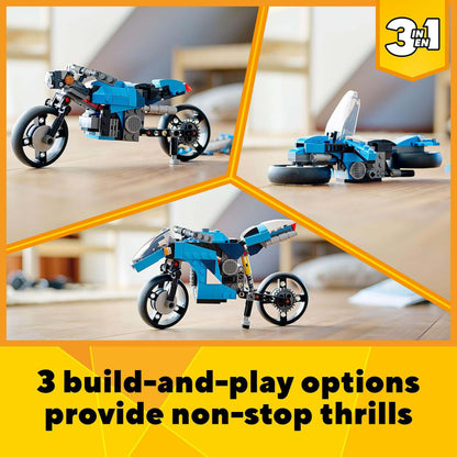 LEGO® Creator 3 in 1 Superbike Building Set 31114