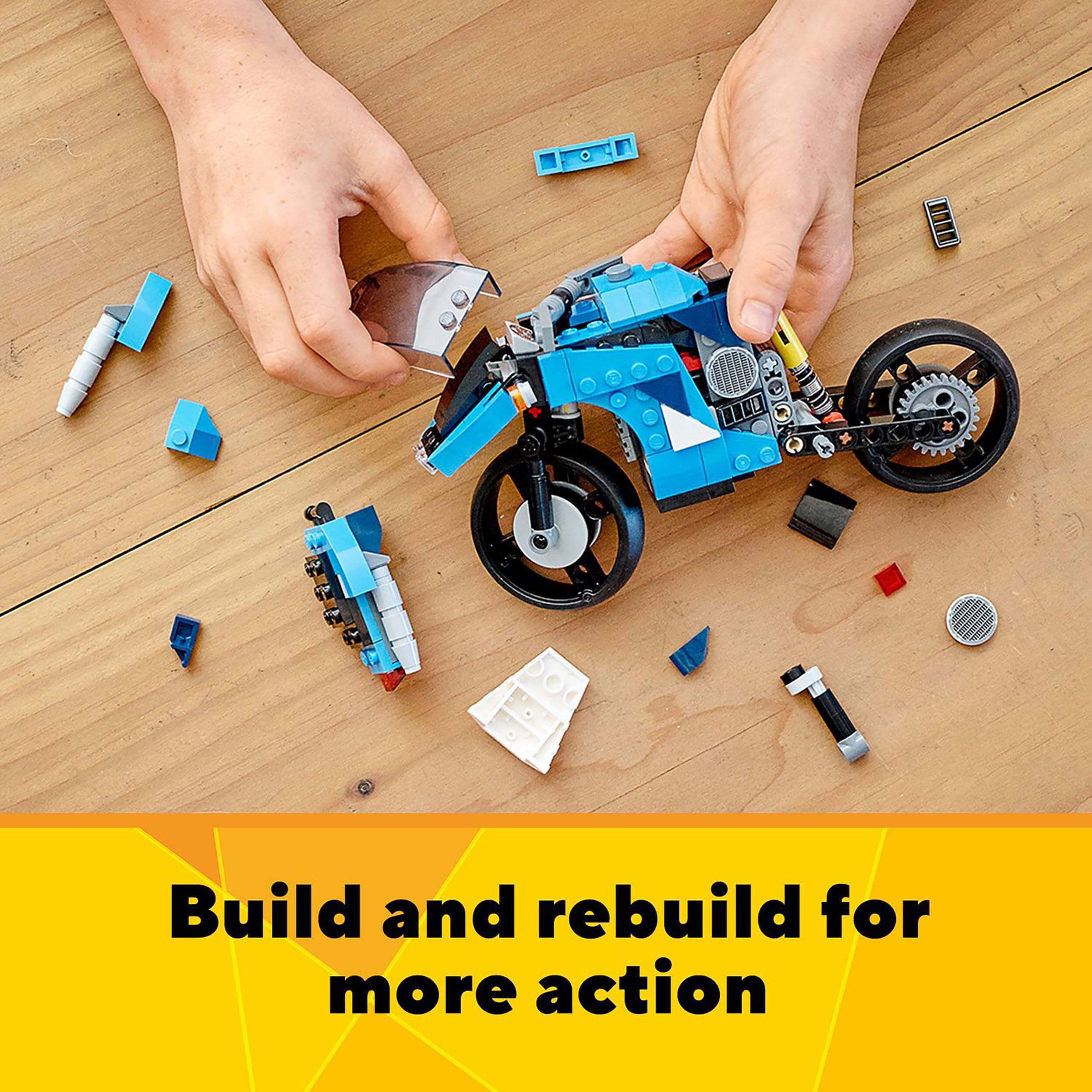 LEGO® Creator 3 in 1 Superbike Building Set 31114