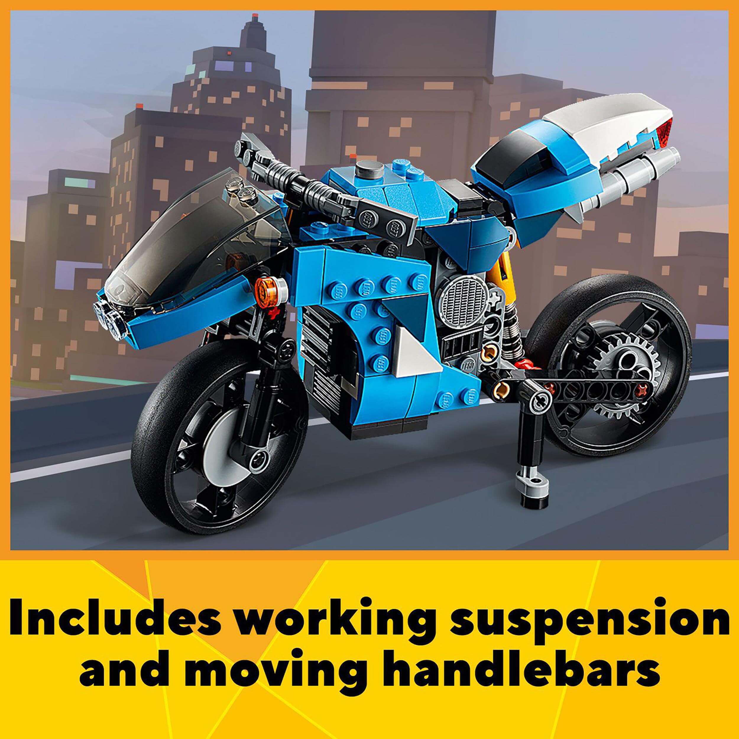 LEGO® Creator 3 in 1 Superbike Building Set 31114