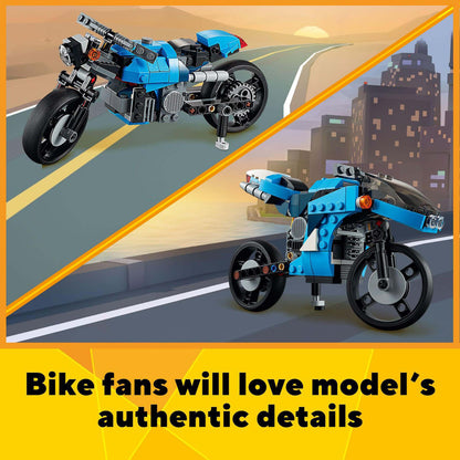 LEGO® Creator 3 in 1 Superbike Building Set 31114