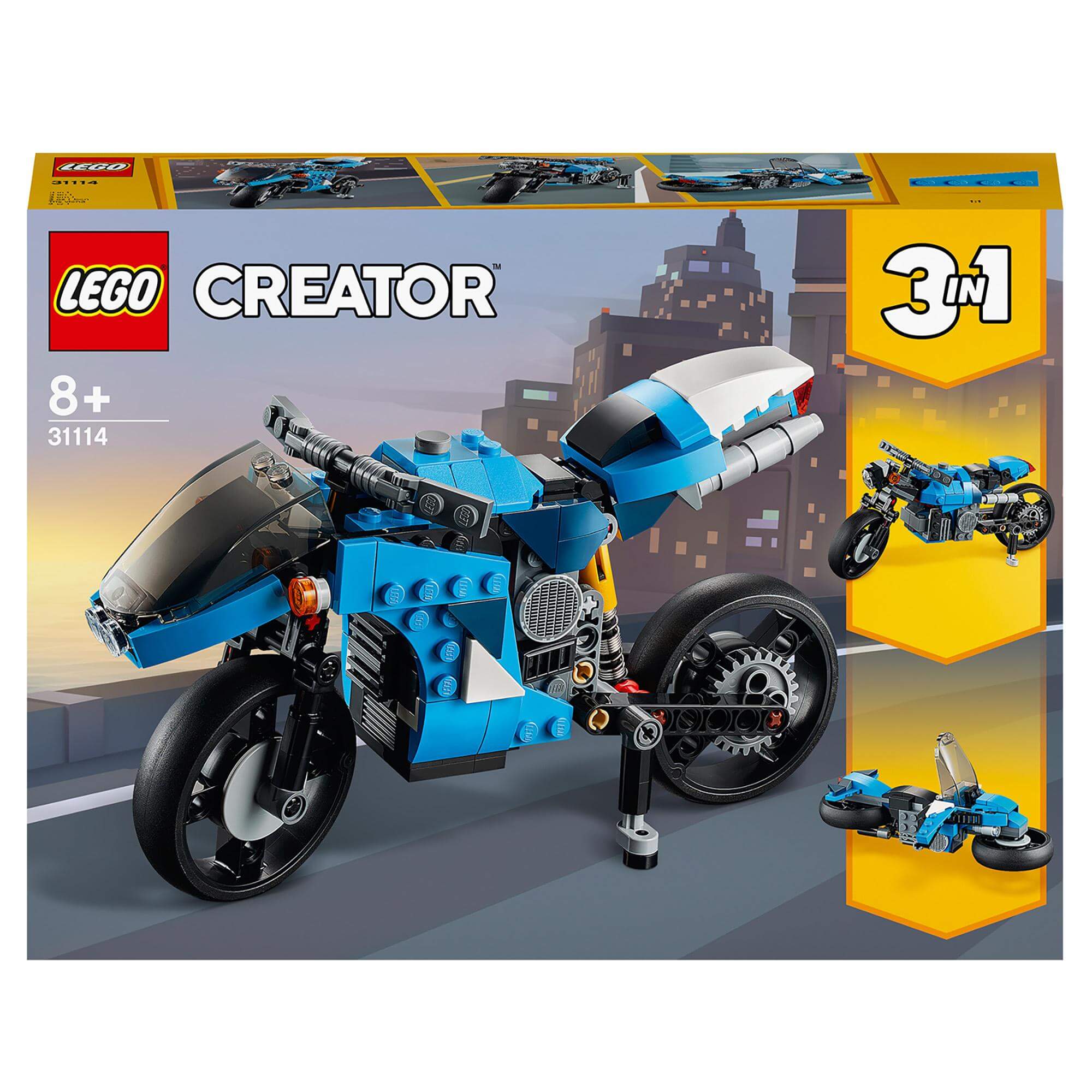 LEGO® Creator 3 in 1 Superbike Building Set 31114