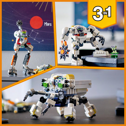 LEGO® Creator 3 in 1 Space Mining Mech Toy 31115